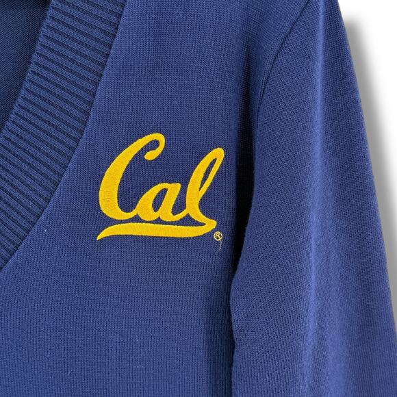 UC Berkeley Cal Sweater Dress Womens Sz L University Of California Golden Bears - Picture 3 of 6